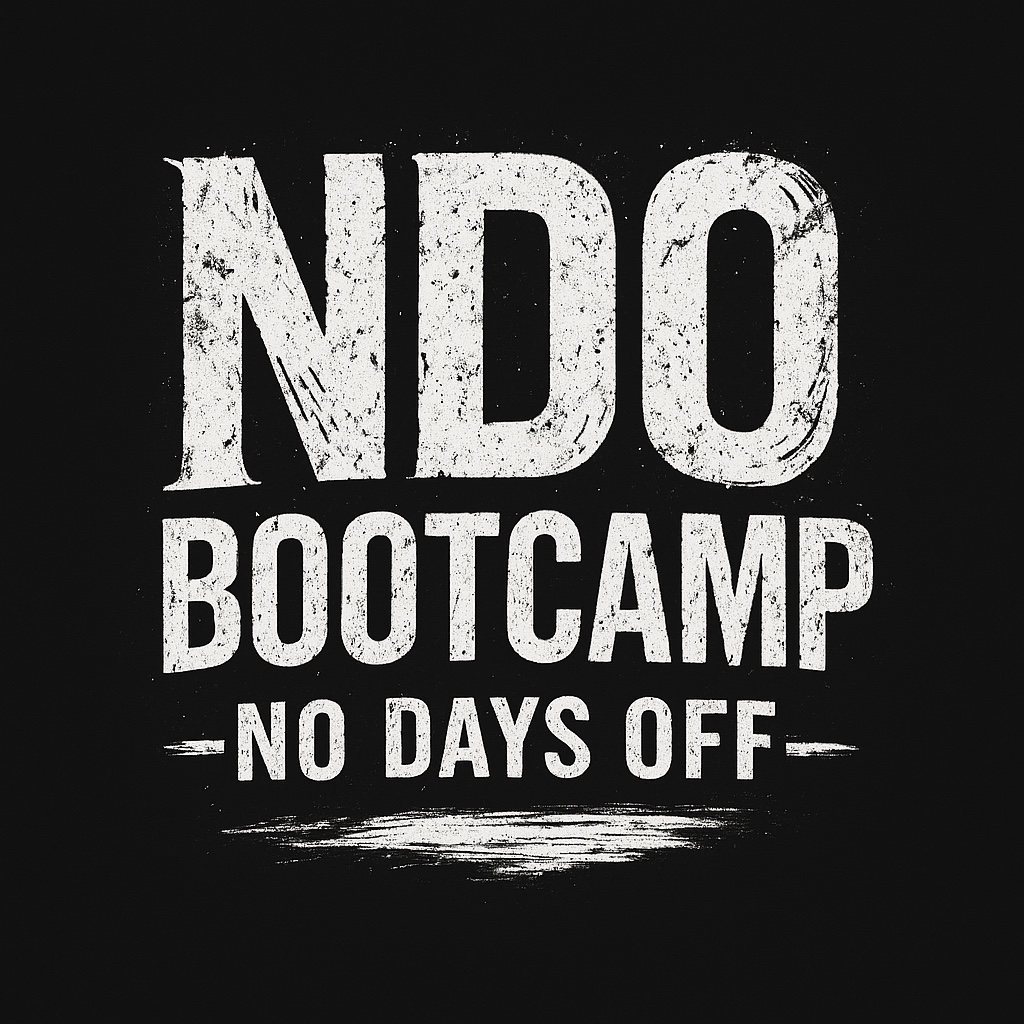 Original NDO Bootcamp No Days Off logo